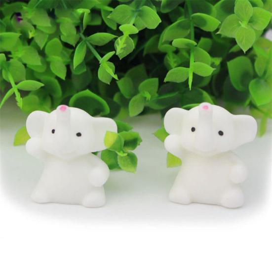 Cute Animal Elephant Squeeze Healing Fun Kids Kawaii Toy Stress Reliever Decor