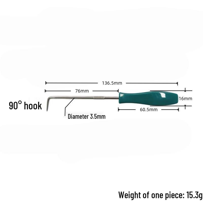 4-Piece Mini Oil Seal Hook & Screwdriver Set for Auto Repair