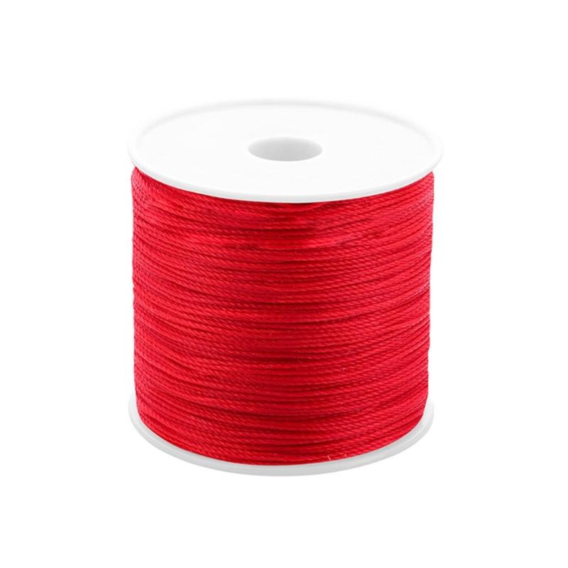 Gewachste Schnur 0,5 mm Leder Nähgarn Gewachstes Garn 115 Yards/Spule für Leder Nähen Buchbinden Schuhreparatur