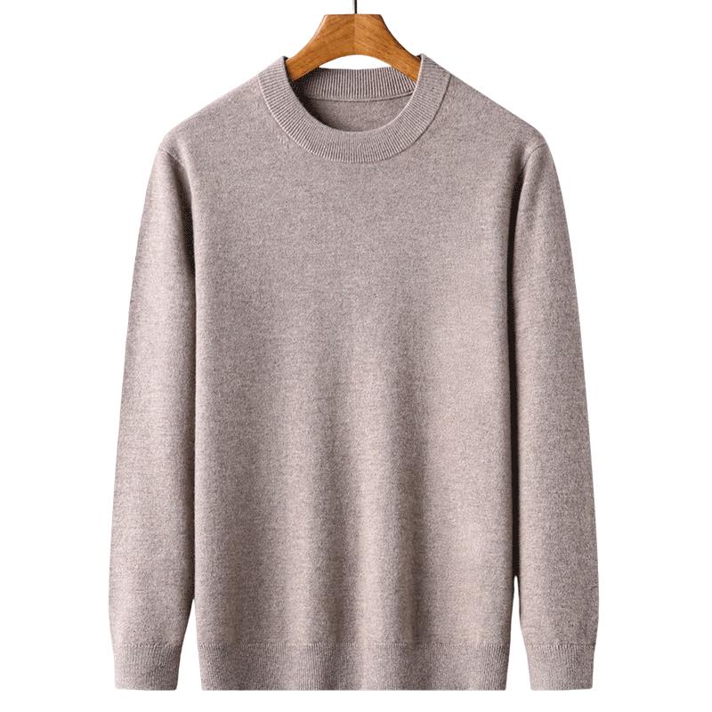 

ROMON Men s 100% Pure Wool Thick Round Neck Pullover Sweater XL 180/96A