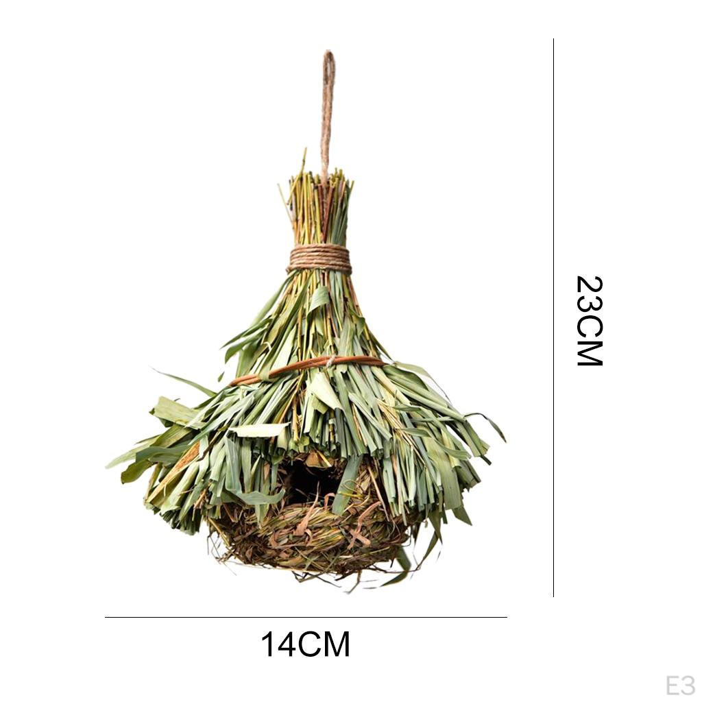 Sparrow Hut Cage Hand Woven Nest Hanging As Decoration