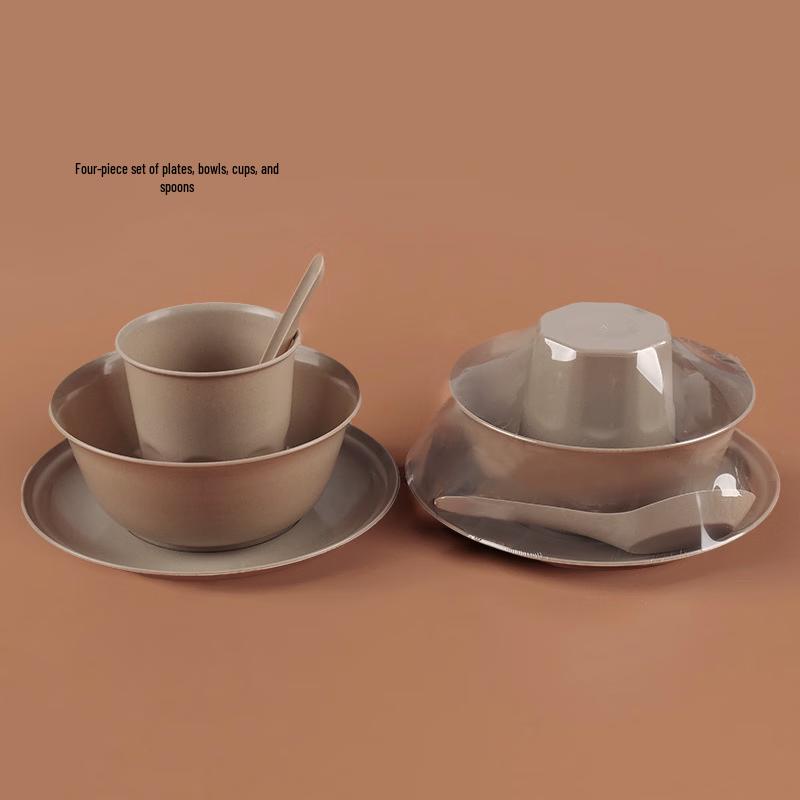 COFLYEE Biodegradable Disposable Tableware Set