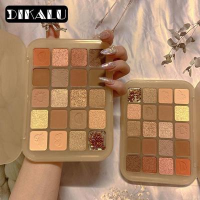 Fard de ochi Dikalu 20 Color Fard Machiaj Pearly Matte Earth Color