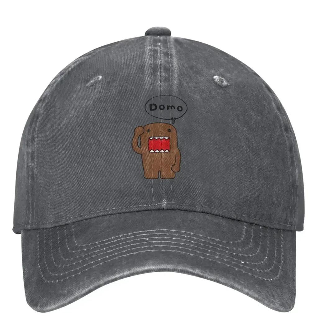 Domo Kun Japanese Baseball Cap Doll Outdoor Gym Hot Sale Hip Hop Hats Unisex Teens Street Style Design Snapback Cap