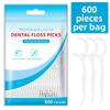 High-Tensile Plastic Floss Sticks 50-80 Count Oral Hygiene Toothpick Pack