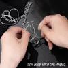 Heart Nipple Clamps Sex Adjustable Body Clips Non-piercing Jewelry For Women And Couples