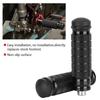 Qiilu Motorcycle Foot Pegs Anti-Slip Foot Pegs Left and Right Set M8 Thread CNC