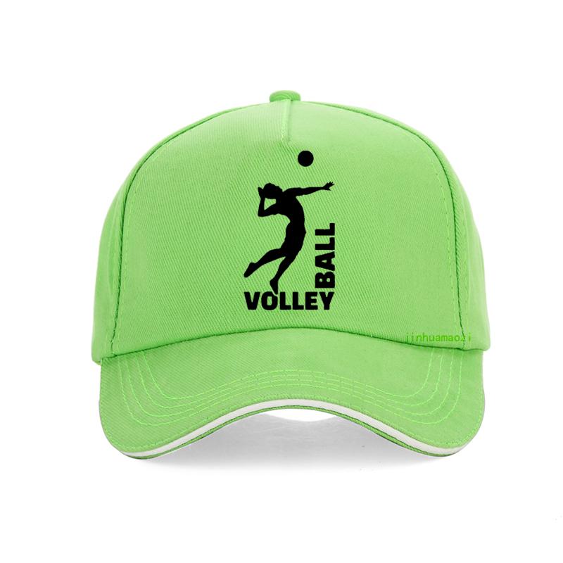 Newest Fashion Baseball Cap Volleyballer Ball Player Print Casual Hat Summer Cool Men Trucker Caps