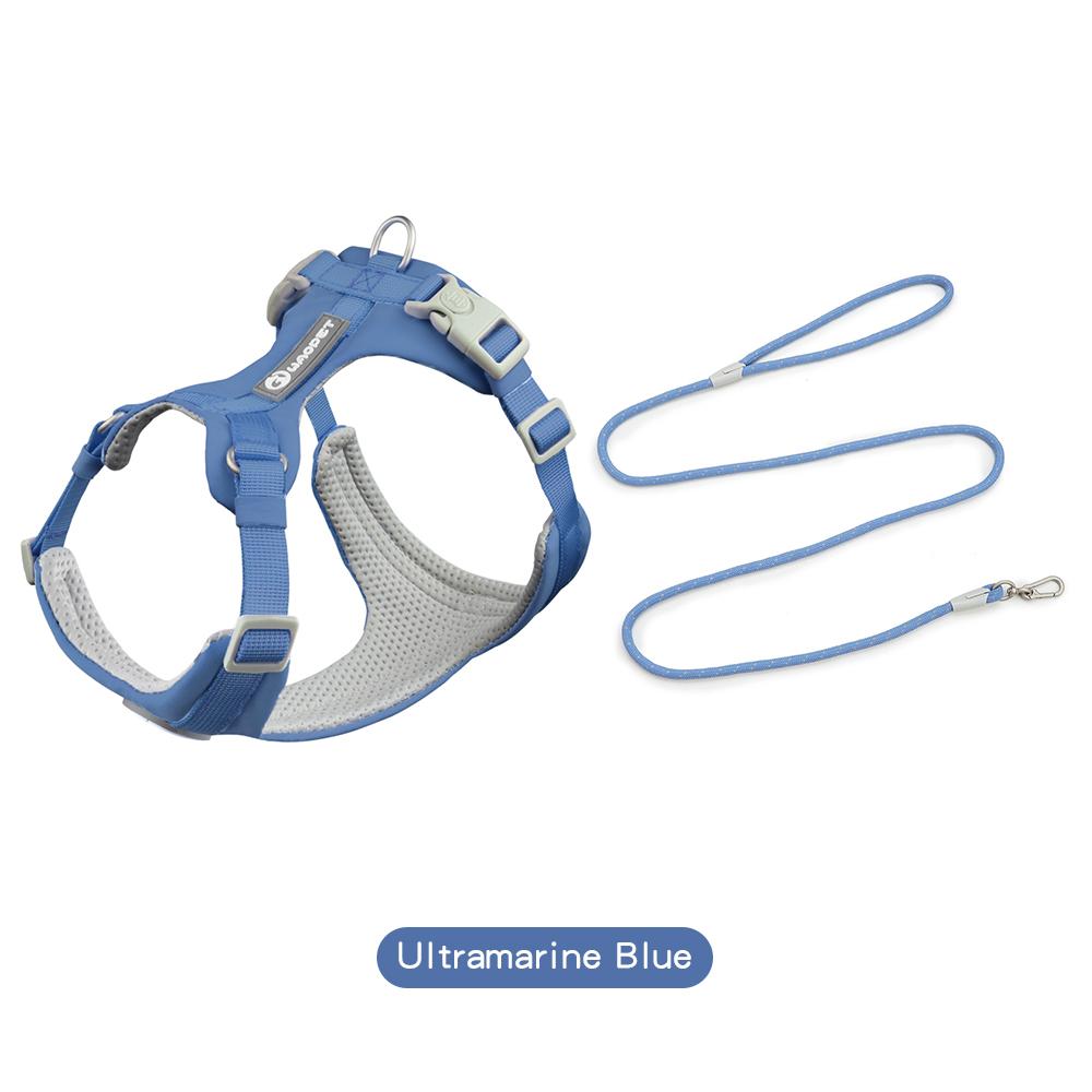 Walking Dog Harnesses Set With Leashes Pet Dog Cat Gifts Vest For Small Medium Large Dogs Rope Set Outdoor Training Pet Supplies
