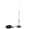 Antena samochodowa VHF UHF Sucker z 5-metrowym kablem SMA żeński zestaw adapterów Wodoodporny Plug and Play