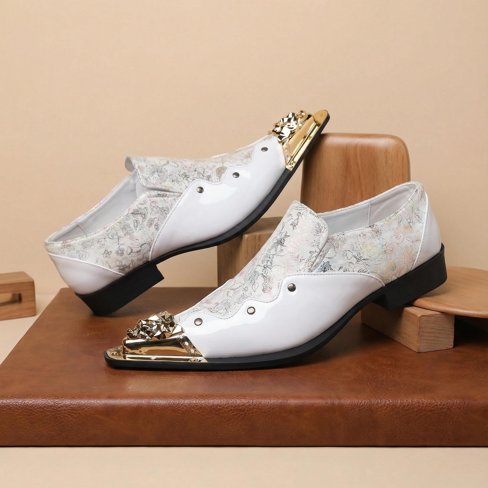 Size48 Men`S Shoes Luxury Banquet Leather