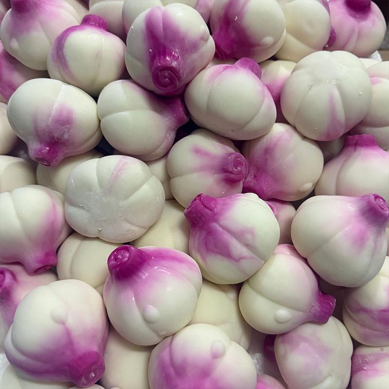 Crunchy Squishy Onion Crispy Sound Squeeze Toy Round Blocks Filled Stress Relief Fidget Toy Asmr Sensory Decompression Toy Gifts