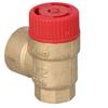 MS Safety Valve 1/2 Inch X 3/4 Inch 2 Bar for Central Heating Installations