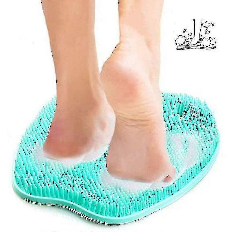 Silicone Foot Brush Scrubber Massager Shower Foot Brush Deep Cleansing Exfoliating Spa Increases Circulation