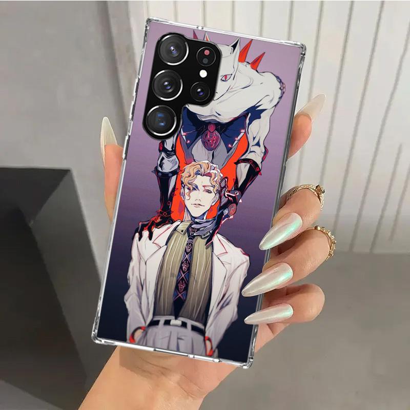 JoJo Bizarre Adventure Phone Case for Samsung Galaxy S26 S24 S23 Ultra S25 Edge S22 S21 Plus S20 FE + Soft Print Shell Funda Gal