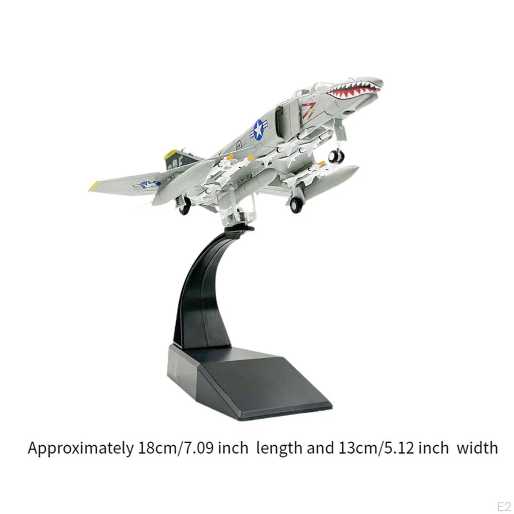 1/100 Scale Fighter Model Alloy Airplane Home Decor with Stand Plane Aircraft Carrier