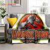 3D Cartoon Jurassic Park Dinosaur Dino Soft Flannel Blanket for Beds Bedroom Sofa Picnic,Throw Blanket for Outdoors Leisure Gift