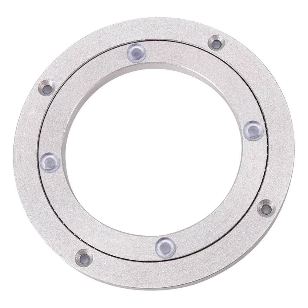 Smooth Turntable Bearing 4.7/5.5/ 8 Inch Swivel Turntable For Dining Table / Rotating Hardware