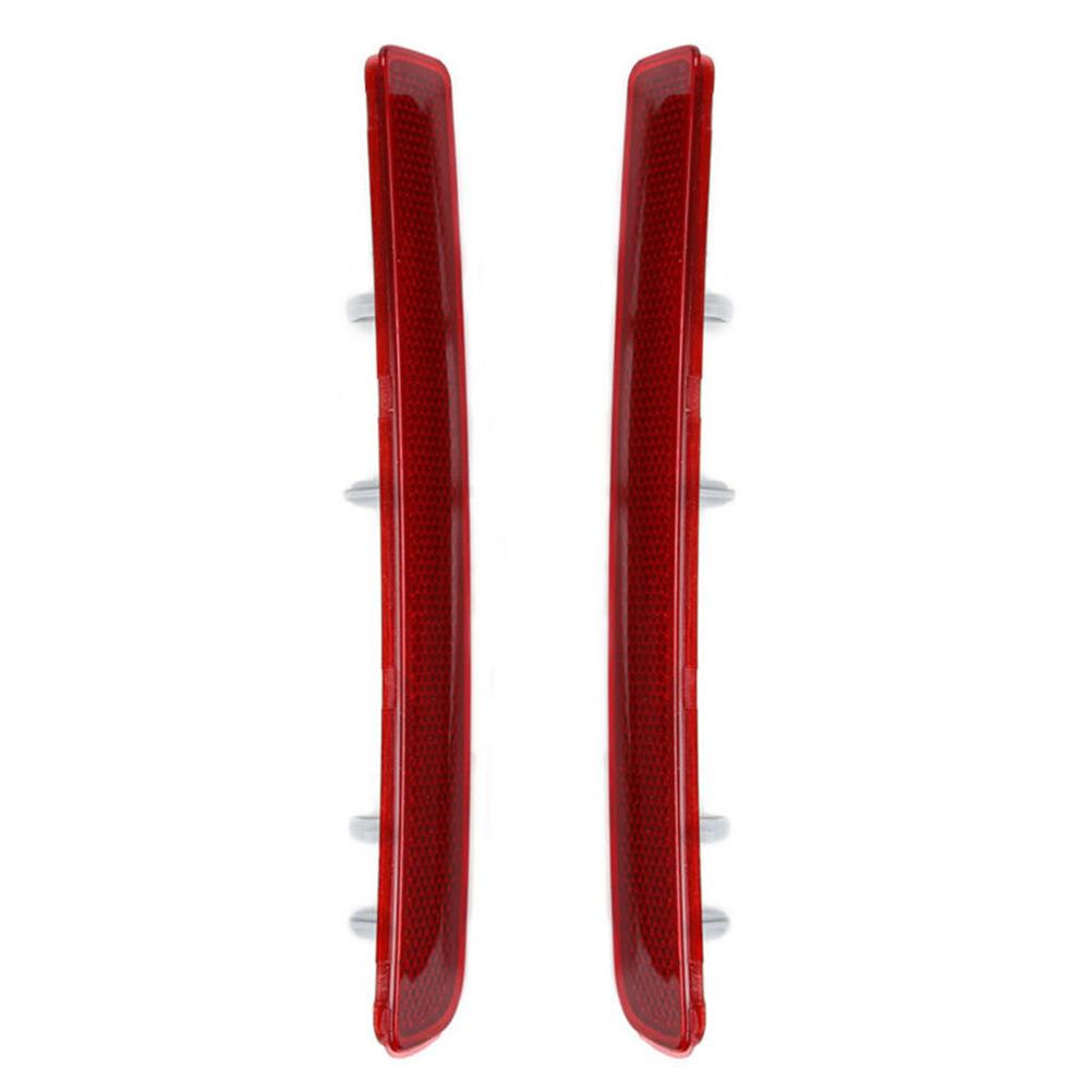 2PCS Car Left & Right Rear Bumper Red Reflector Set For Land Rover LR4 XFF500020