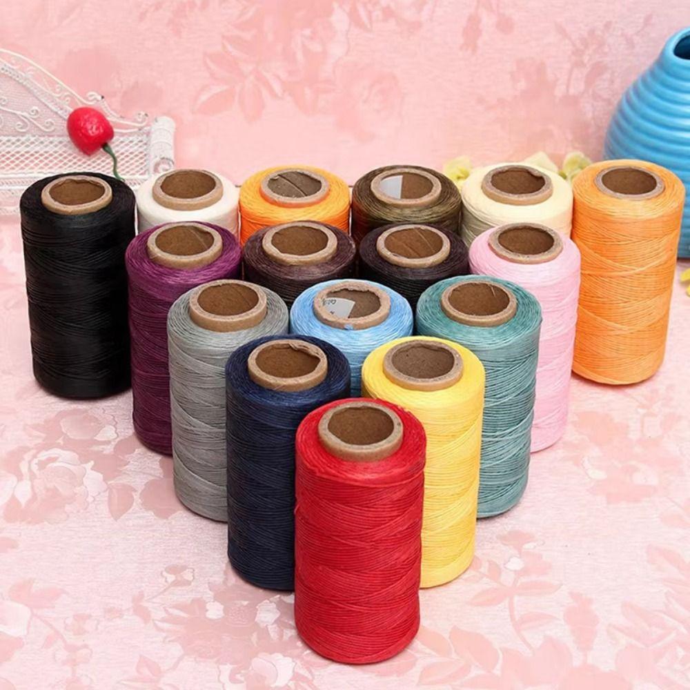 0.8mm Walking Horse Wax Line Thickness Hand Stitching Thread Flat Waxed Thread Leather Craft