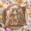 Vintage Anime Chobittsu C-Chobits Pillow Case Sofa Living Room Bedroom Headboard Backrest Cushion Square Cushion