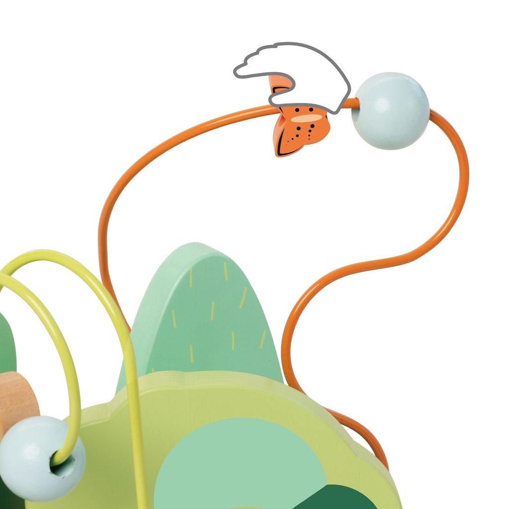 Looping Bead Coaster Bead Maze Educational Toy Baby 1 Year Old 1 and a Half Year Old Baby Gift Classic World Classic World Forest Life Beads CL20199