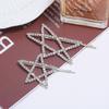 Shiny rhinestone fashion hairpin edge clip female simple exquisite Internet celebrity one-word clip personalized row diamond hairpin set