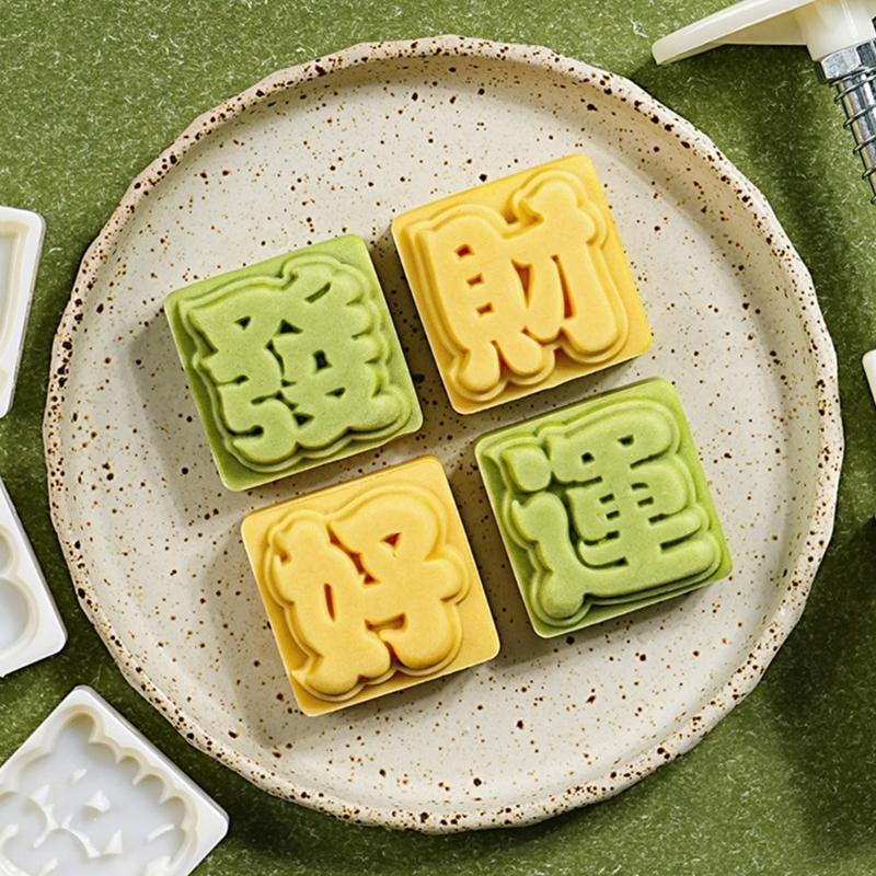 Traditional Chinese Moon Cake Mould Delicate Mooncakes Pastries Molds Practical Mooncakes Molds for Cake Enthusiasts