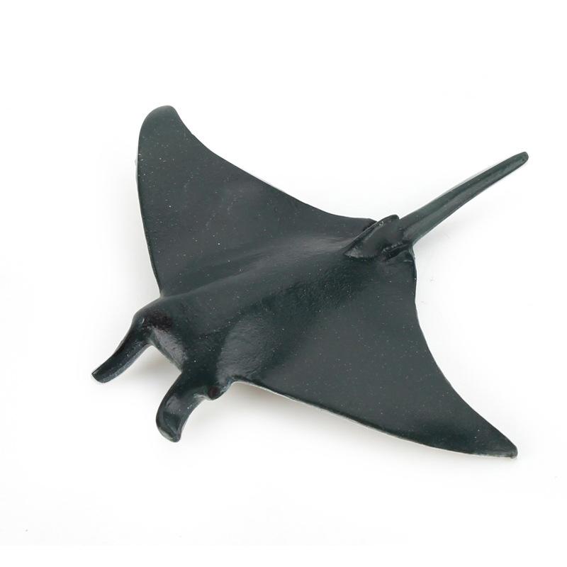 Children'S Simulated Marine Creature Model Toy Dolphin Devil Fish Beluga Shark Mini Collection Ornament