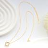 Elegant Openwork Four-leaf Clover Necklace - Women's High-end Pendant