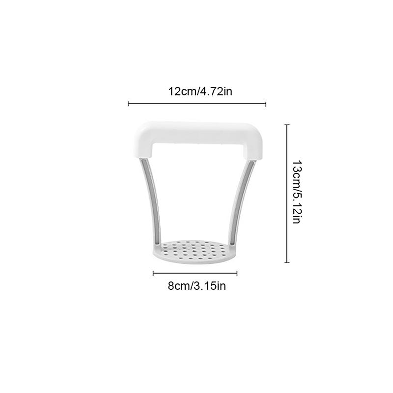 1Pc Plastic Manual Potato Ricer Masher Creative Potatoes Pumpkin Sweet Potato Masher Auxiliary Food Masher Kitchen Gadgets