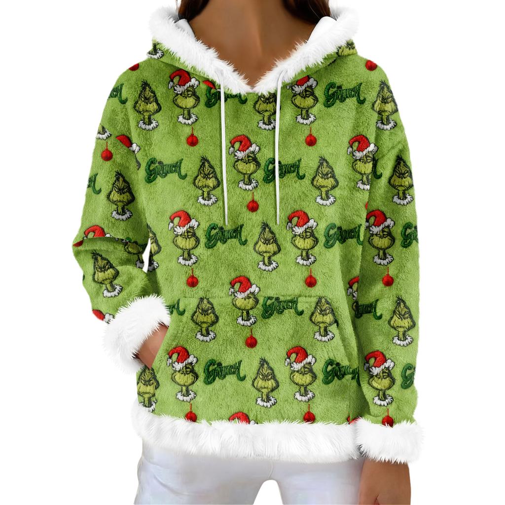 Hoodies für Damen Oversized Winter Plüsch Niedliche Sweatshirts Pullover Trendige Herbst Winter Kleidung