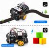 OSOYOO Robot Car Smart Compatible with Raspberry Pi and DIY Smart Kit for STEM Learns Python Programming for Middle School Students and Includes Line