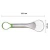 Stainless Steel Avocado Slicer 2 in 1 Fruit Peeler Cutter for Kiwi Pitaya Melon Kitchen Gadgets Vegetable Tools Fruit Slicer