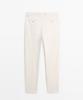Masimodutti Cotton Blend Slim Fit Pants
