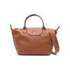 Le Pliage Xtra 25 Druckknopf Reißverschluss Leder Knödel Schultertasche Kleine Damen Taschen Brandy 1512987504