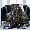 Dj Turntable Blanket Soft Comfortable All Seasons Perfect Sofa Office Naps Trips Birthday Gift Christmas Present