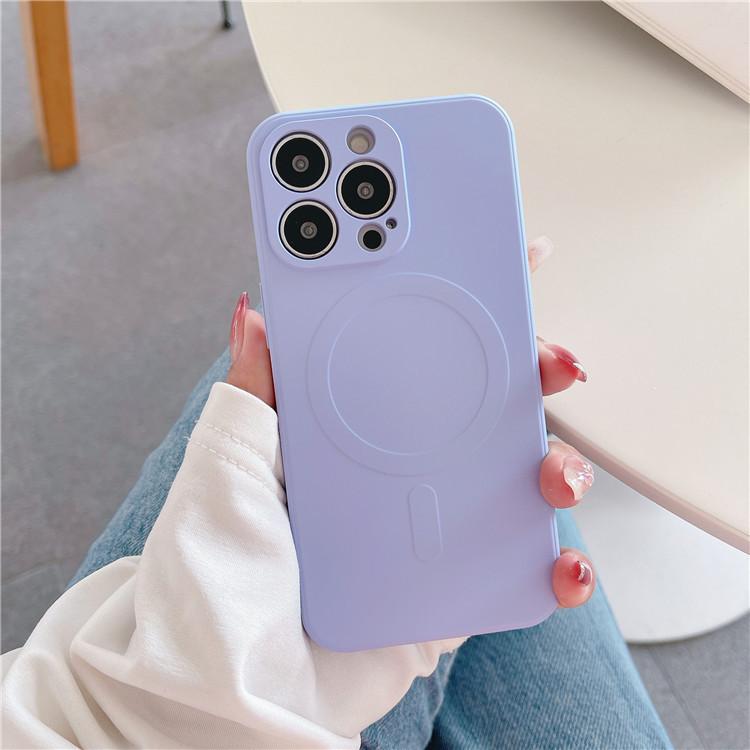 Magsafe Magnetic 14pro Wireless Charging IPhone16 Protective Case Liquid Silicone. Applicable To IPhone 15 Phone Case