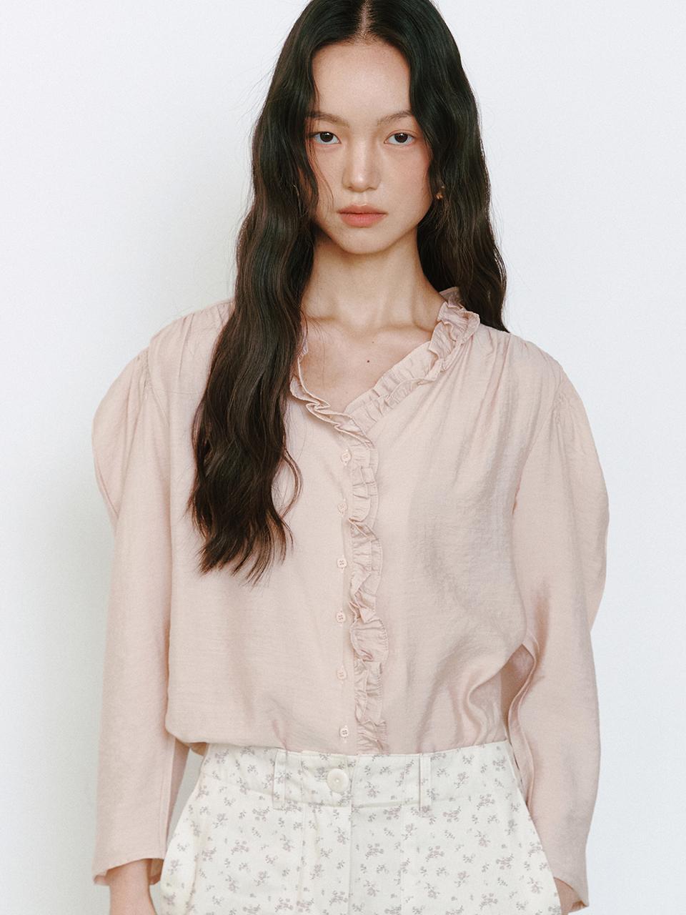 Ganiesong Alice Blouse_Pink Pink/Free