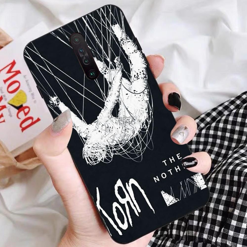 K-korn Music Hot Band Phone Case For Redmi 5 6 7 8 9 10 Plus Pro 6 7 8 9 A GO K20 K30 K40 Pro Plus F3 Fundas