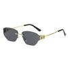 Mijia Metal Frameless Polygon Sunglasses Women'S Sunglasses Trendy Sunglasses