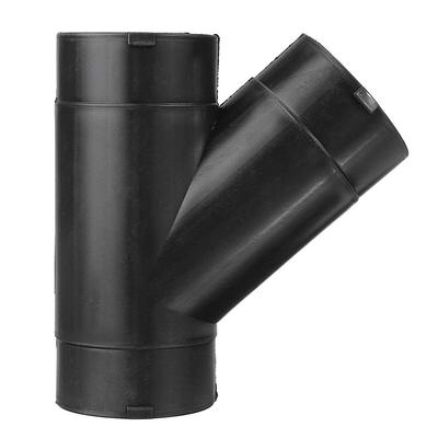 Car Heater Ducting Pipe Y Shape Outlet Connector 75mm Diameter