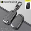 Compatible Peugeot B Model Elephant Grey Key Holder