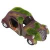 Resina Vintage Flocado Coche Acuario Pecera Adorno Decoración de Paisaje DecoraciónFlocado Vintage