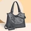 Spring Women's Large Retro Versatile Tote Handbag - European & American Style Shoulder/Crossbody Bag