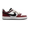 Nike Court Borough Passionate Slip Resistant Lightweight Low Top Skateboard Shoes GS Red White Black BQ5448-115(Team282-)