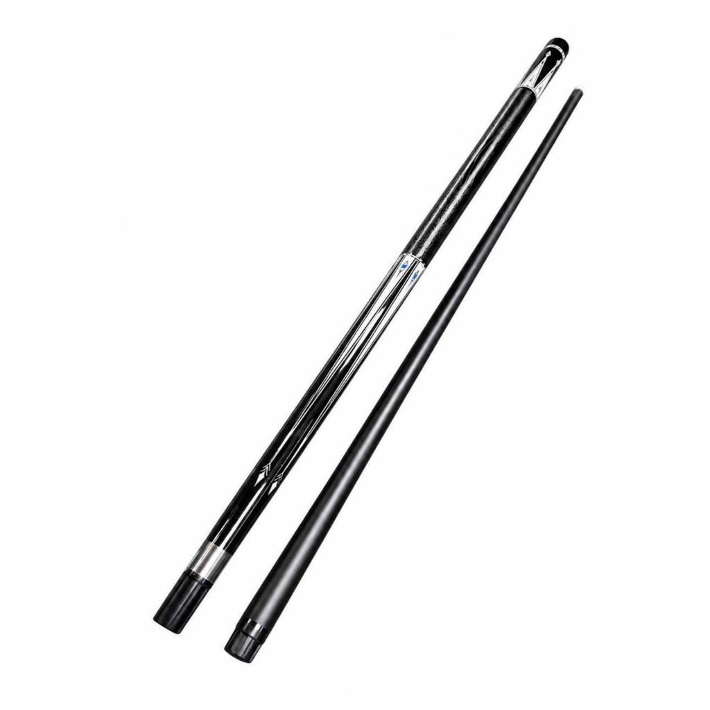 Two-Piece Pool Cue Wooden Billiard Stick Maple for Home Game Room