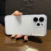 Split Dual Panel Matte Clear Case for Xiaomi Redmi Note 14 5G 4G Large Independent Camera Window Anti-Yellow Shockproof Protective Cover