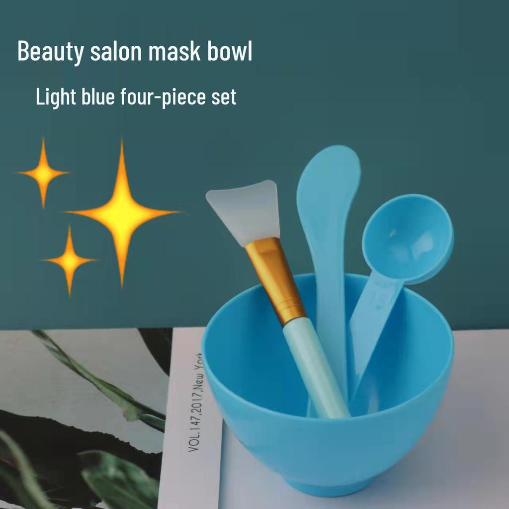 Goddess Facial Kit: Premium Mixing Bowl, Spoon & Brush for Traditional Chinese Medicine Masks