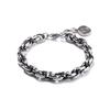 Jbans Classic 8 Sweet Bold Twist Antique Chain Bracelet (C2503Ac1295_Sv)